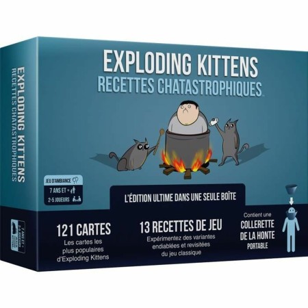 Jeu de société Asmodee Exploding Kittens: Recettes Chatastrophiques