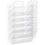 Présentoir de comptoir Durable FLEXIPLUS Murale Plastique 75 x 34 x 10 cm Transparent A4