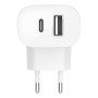 Chargeur mural Belkin WCB007vfWH Blanc