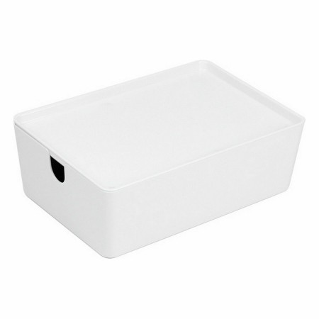 Caisse de Rangement Empilable Confortime Avec couvercle 26 x 17,5 x 8,5 cm