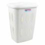 Cesto para la Ropa Sucia Tontarelli Laundry Con Tapa 45 L Blanco 41 x 33,2 x 54,5 cm