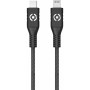 Cable USB-C a Lightning Celly PL2MUSBCLIGHT 2 m Negro