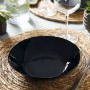 Assiette Luminarc Zelie Noir verre