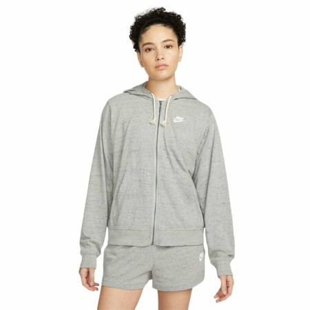 Chaqueta Deportiva para Mujer Nike Sportswear Gym Vintage Gris