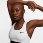 Soutien-gorge de Sport Nike Swoosh Blanc