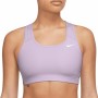 Sujetador Deportivo Nike Swoosh Lila