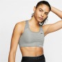 Soutien-gorge de Sport Nike Swoosh Gris foncé