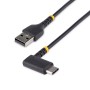 Câble USB-C vers USB Startech R2ACR Noir 30 cm