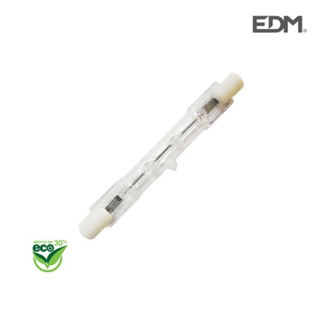 Bombilla Halógena EDM Energy Saver Lineal 160 W 2225 Lm (2900 K)