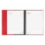 Agenda Finocam Duoband 2024 Rojo A5 15,5 x 21,2 cm