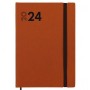 Agenda Finocam Dynamic Mara 2024 Marron A5 14 x 20,4 cm