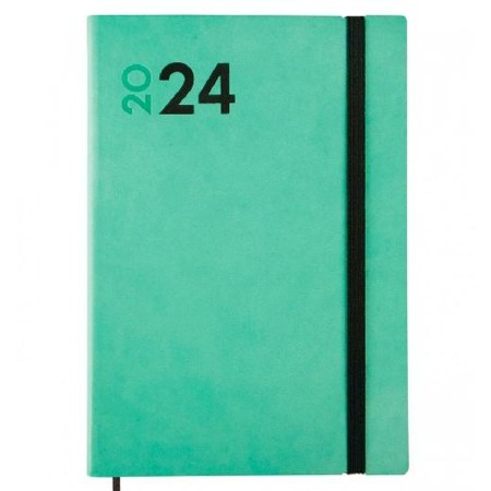 Agenda Finocam Dynamic Mara 2024 Turquoise A5 14 x 20,4 cm