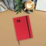 Agenda Finocam Dynamic Mara 2024 Rouge A5 14 x 20,4 cm