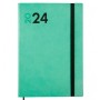 Agenda Finocam Dynamic Mara 2024 Turquesa A5 14 x 20,4 cm