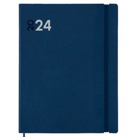 Agenda Finocam Dynamic Mara 2024 Bleu 21 x 27 cm