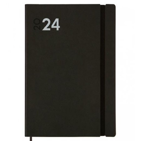 Agenda Finocam Dynamic Mara 2024 Noir 16,5 x 24 cm