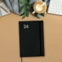 Agenda Finocam Dynamic Mara 2024 Negro 16,5 x 24 cm