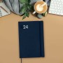 Agenda Finocam Dynamic Mara 2024 Bleu 16,5 x 24 cm