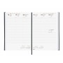 Agenda Finocam Dynamic Milano 2024 Negro 16,5 x 24 cm