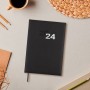 Agenda Finocam Dynamic Milano 2024 Negro 16,5 x 24 cm