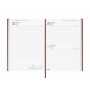 Agenda Finocam Dynamic Milano 2024 Marron A5 14 x 20,4 cm