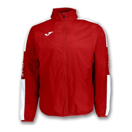 Veste de Sport pour Homme Joma Sport RAINJACKET CHAMPION IV 100.689.602 Rouge Polyester (2XL)