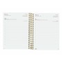 Agenda Finocam Design Collection Moon 2024 Multicolor A5 15,5 x 21,2 cm