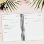 Agenda Finocam Design Collection Jungle 2024 Multicouleur A5 15,5 x 21,2 cm