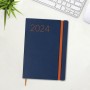 Agenda Finocam Flexi 2024 Azul A5 14,8 x 21 cm