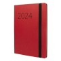 Agenda Finocam Flexi 2024 Rojo A5 14,8 x 21 cm