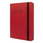 Agenda Finocam Flexi 2024 Rojo A5 14,8 x 21 cm