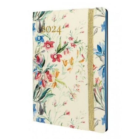 Agenda Finocam Flexy Joy Bloom 2024 Multicolor A5 14,8 x 21 cm