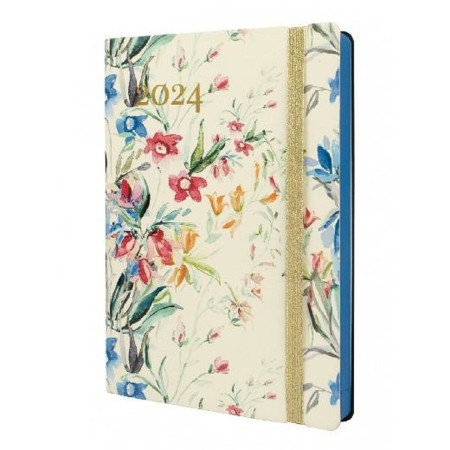 Agenda Finocam Flexy Joy Bloom 2024 Multicolor A5 14,8 x 21 cm