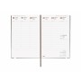 Agenda Finocam Dynamic Casual 2024 Feuille d'une plante Multicouleur A5 14 x 20,4 cm