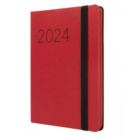 Agenda Finocam Flexi 2024 Rojo 11,8 x 16,8 cm