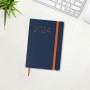 Agenda Finocam Flexi 2024 Bleu 11,8 x 16,8 cm