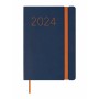 Agenda Finocam Flexi 2024 Bleu 11,8 x 16,8 cm