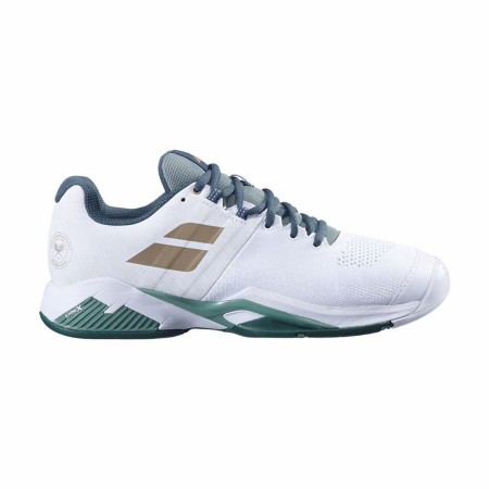 Zapatillas de Tenis para Hombre Babolat Blast All Court Wimbledon Blanco