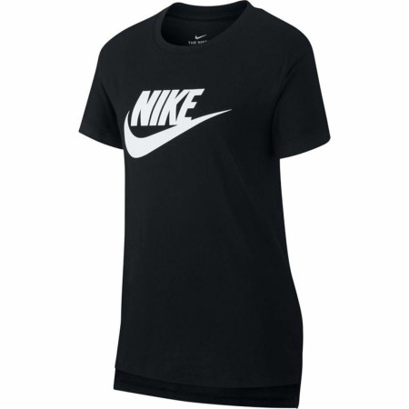 Camiseta de Manga Corta Infantil Nike Sportswear Negro