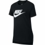 Camiseta de Manga Corta Infantil Nike Sportswear Negro