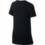 Camiseta de Manga Corta Infantil Nike Sportswear Negro