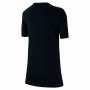 Camiseta de Manga Corta Infantil Nike Sportswear Negro