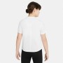 Camiseta de Manga Corta Infantil Nike Dri-FIT One Blanco