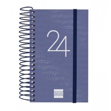 Agenda Finocam 2024 Azul 7,9 x 12,7 cm