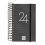 Agenda Finocam 2024 Negro 7,9 x 12,7 cm