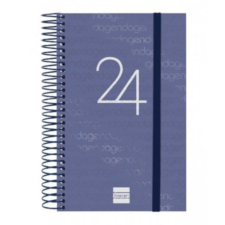 Agenda Finocam 2024 Azul 11,7 x 18,1 cm