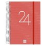 Agenda Finocam 2024 Rojo 15,5 x 21,2 cm