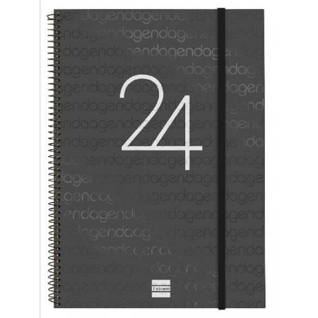 Agenda Finocam 2024 Negro A4 21 x 29,7 cm