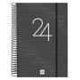 Agenda Finocam 2024 Negro 16,5 x 24,2 cm