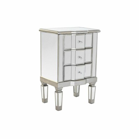 Table de Nuit DKD Home Decor Miroir MDF (47,5 x 35,5 x 72 cm)